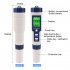 EZ 9909 5 In 1 Multi functional Water Quality Monitor Tester TDS EC PH Salinity Temperature Meter Test Pen as picture show