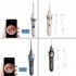 Ear Cleaner with Camera  APP Intelligent Visual Ear Wax Removal Tool with Light Chargeable Ear Cleaning Internal camera White