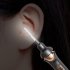 Ear Cleaner with Camera  APP Intelligent Visual Ear Wax Removal Tool with Light Chargeable Ear Cleaning Internal camera White