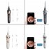 Ear Cleaner with Camera  APP Intelligent Visual Ear Wax Removal Tool with Light Chargeable Ear Cleaning Internal camera White