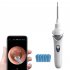 Ear Cleaner with Camera  APP Intelligent Visual Ear Wax Removal Tool with Light Chargeable Ear Cleaning Internal camera White