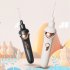 Ear Cleaner with Camera  APP Intelligent Visual Ear Wax Removal Tool with Light Chargeable Ear Cleaning Internal camera White