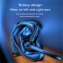 Ear Hook Business Handsfree Headset Sound activated X5 Wireless Bluetooth compatible Earphones Digital Display Black