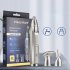 Ear Nose Hair Trimmer Clipper 3 In 1 Multifunctional Professional Painless Eyebrow Face Hair Trimmer For Men Women black USB rechargeable
