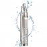Ear Nose Hair Trimmer Clipper 3 In 1 Multifunctional Professional Painless Eyebrow Face Hair Trimmer For Men Women silver USB rechargeable