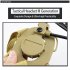 Ear Protection Headset Lightweight Hearing Protector Ear Pads With Headband Safety Ear Protection Safety Earmuffs black