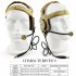 Ear Protection Headset Lightweight Hearing Protector Ear Pads With Headband Safety Ear Protection Safety Earmuffs black