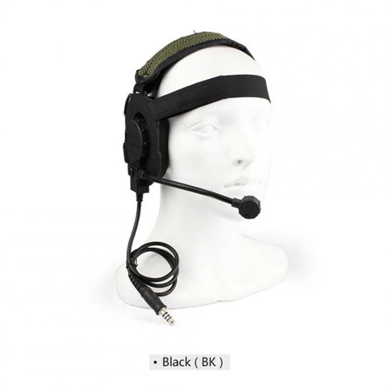 Ear Protection Headset Lightweight Hearing Protector Ear Pads With Headband Safety Ear Protection Safety Earmuffs black