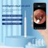 Ear Wax Removal Tool Ear Cleaner with Camera Earwax Remover Picker with 4 Ear Scoops 6 LED Light W1 Green