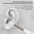 Ear Wax Removal Tool Ear Cleaner with Camera Earwax Remover Picker with 4 Ear Scoops 6 LED Light W1 Black