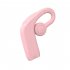 Ear mounted Headset Business Bluetooth compatible 5 2 Ultra long Standby Sports Wireless Car Headphones pink