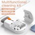 Earbuds Cleaning Kit  Multifunctional Cleaning Pen Kit  With Soft Brush Lens Clean Pen Dust Dryer Computer Cleaning Kit  For Earphones Case Mobile Phones Camera