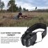 Earmuff Outdoor Noise Reduction Electronic Headphones Without Battery green