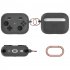 Earphone Box Cover Soft Silicone Protective Case Compatible For Airpods Pro2 Wireless Bluetooth Headset black