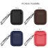 Earphone Case for Apple Airpods Travel Storage Cover Carbon Fiber Style Full Protective Case Anti scratch black Airpods case