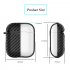 Earphone Case for Apple Airpods Travel Storage Cover Carbon Fiber Style Full Protective Case Anti scratch blue Airpods case