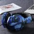 Earphone Gaming Headset Camouflage Headphones with Microphone for PC Laptop Camouflage Blue PS4 Edition