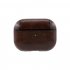 Earphone Protective Case for AirPods Pro Smooth Surface Dustproof 360   Full Protection Headset Leather Storage Bag brown
