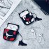 Earphone Protective Case for Airpods 1 2 Pro Silicone Shell Storage Box Cartoon Gym Shoes Design Fashion Cover red For Airpods 1   2