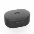 Earphone Storage Case for Redmi AirDots Soft Silicone Cove Full Body Protection Shell with 1 2mm Thickness black