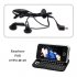 Earphones for CVFD M125 McLovin Cell Phone with Keyboard