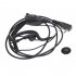 Earpiece Headset 2 Pin PTT Mic Earphone Compatible For GP88 CP040 GP2000 GP3688 GP68 Headphone Walkie Talkie black