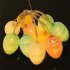 Easter Egg String Lights Colorful Cracked Shell Eggs Green Leaf Rattan String Lights Easter Day Decoration 1 5m 10 lights 2 x batteries
