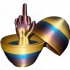 Easter Eggs 3D Printed Easter Surprise Eggs Creative Funny Middle Finger Easter Egg Ornament Easter Theme Favor For Home Office Desktops Decoration A blue 6 x 1