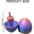 Easter Eggs 3D Printed Easter Surprise Eggs Creative Funny Middle Finger Easter Egg Ornament Easter Theme Favor For Home Office Desktops Decoration C red 6 x 12