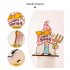 Easter Gnome Wooden Ornament Desktop Sculpture Ornament Home Decorate Crafts Easter Decoration Supplies Raise a fork