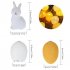 Easter Lights String  Easter Egg Lights With 10 Bunny Lights  2800k Color Temperature  IP43 Waterproof Egg String Lights Decorations For Garden  Door  Window co