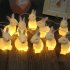 Easter Lights String  Easter Egg Lights With 10 Bunny Lights  2800k Color Temperature  IP43 Waterproof Egg String Lights Decorations For Garden  Door  Window co