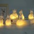 Easter Lights String  Easter Egg Lights With 10 Bunny Lights  2800k Color Temperature  IP43 Waterproof Egg String Lights Decorations For Garden  Door  Window co