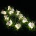 Easter Lights String  Easter Egg Lights With 10 Bunny Lights  2800k Color Temperature  IP43 Waterproof Egg String Lights Decorations For Garden  Door  Window co
