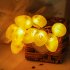 Easter Lights String  Easter Egg Lights With 3 Modes  Transparent Battery Box  Led Light Waterproof Egg String Lights Decorations For Garden  Door  Window 3 met