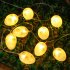 Easter Lights String  Easter Egg Lights With 3 Modes  Transparent Battery Box  Led Light Waterproof Egg String Lights Decorations For Garden  Door  Window 3 met