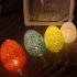 Easter Lights String  Easter Lights With IP42 Waterproof Battery Box  Led Light Pastel Egg String Lights Decorations For Easter Party Fireplace Colorful color s