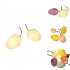 Easter Lights String  Easter Lights With IP42 Waterproof Battery Box  Led Light Pastel Egg String Lights Decorations For Easter Party Fireplace Colorful color s