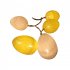 Easter Lights String  Easter Lights With IP42 Waterproof Battery Box  Led Light Pastel Egg String Lights Decorations For Easter Party Fireplace White and yellow