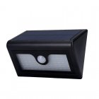 Easy to install solar powered outdoor LED security light with motion detection that offers three different modes of security  