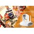 EasyN 137 IP Camera is capable of Pan Tilt  has a 1 4 Inch CMOS  720p resolution  Two Way Audio  Plug and Play installation and H 264 Video Compression