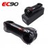 Ec90 Full Carbon Fiber Riser Highway Bicycle Stem Riser Rod 6 17 Degree Mtb Bicycle Stem Riser  17 degrees 110MM