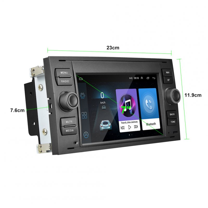 Android 8.1 Car Radio 7-inch Large-screen Bluetooth GPS Multimedia Video Player Compatible for Ford Transit 