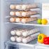 Egg Holder Automatic Rolling Egg Holder Rolling Egg Holder Dispenser Automatically Refrigerator Rolling Egg Container Space Saving Egg Holders Tray For Refriger