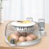Egg Incubators with Automatic Temperature and Humidity Control  360   Clear Egg Candler Egg Flipper 12 Dual Batteries