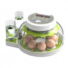 Egg Incubators with Automatic Temperature and Humidity Control Egg Candler Flipper