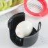 Egg Slicer For Hard Boiled Eggs  3 in 1 Multi functional Hard Boiled Egg Cutter With Stainless Steel Blades Kitchen Gadget For Slicing Eggs  Strawberries Kiwis 