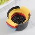 Egg Slicer For Hard Boiled Eggs  3 in 1 Multi functional Hard Boiled Egg Cutter With Stainless Steel Blades Kitchen Gadget For Slicing Eggs  Strawberries Kiwis 