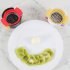 Egg Slicer For Hard Boiled Eggs  3 in 1 Multi functional Hard Boiled Egg Cutter With Stainless Steel Blades Kitchen Gadget For Slicing Eggs  Strawberries Kiwis 