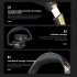El a2 Head mounted Wireless Bluetooth compatible  Earphones Noise Reduction Gaming Headset For Listening To Music Watching Movies Online Chat black